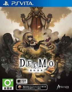 <i>Deemo</i> rhythm game developed by Rayark Inc. for mobile platforms
