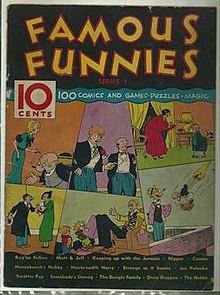 Famous Funnies: Series 1 (1934), the second precursor Famous funnies series 1.jpg