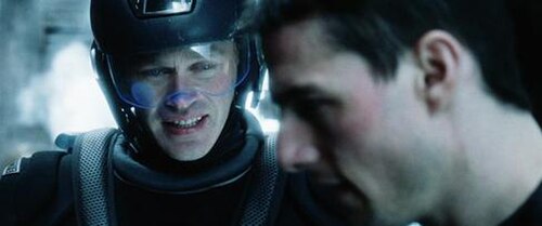 Minority Report's unique visual style: It was overlit, and the negatives were bleach-bypassed in post-production to desaturate the colors in the film.