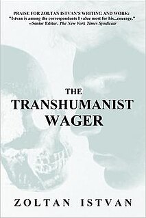 <i>The Transhumanist Wager</i> 2013 transhumanist novel