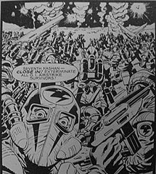 Nort troopers in a page of a Rogue Trooper comic Aa nort troopers 02.jpg