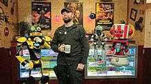 Characters: (from left to right) Flux Namtari, Commander Rick Wolf, Spy-Bot, Johnny Cylon, and Topsy Bot 5000 ICWXP Cast.jpg