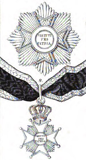 Badge and breast star of the order