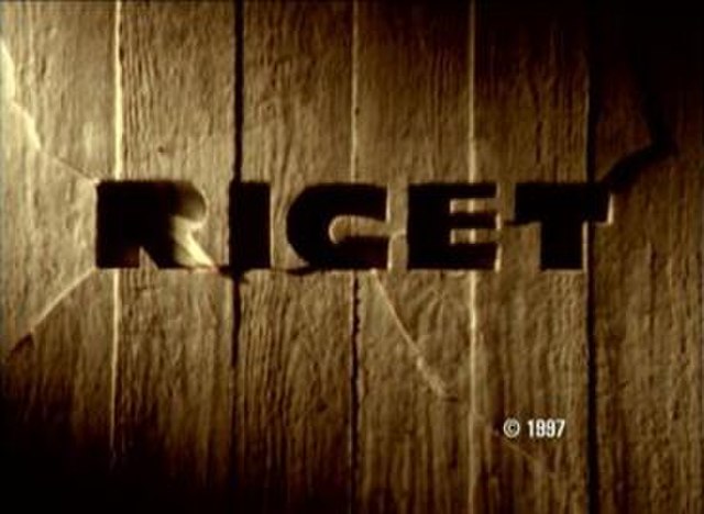 The title screen for Riget
