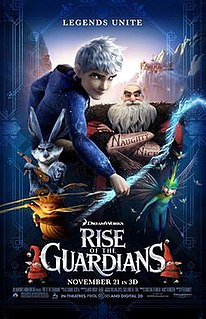 <i>Rise of the Guardians</i> 2012 film directed by Peter Ramsey