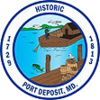 Official seal of Port Deposit, Maryland
