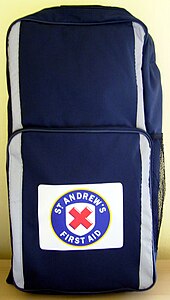 Backpack style first aid kit StAndrewsKitBag.jpg