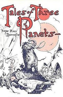 <i>Tales of Three Planets</i> book by Edgar Rice Burroughs