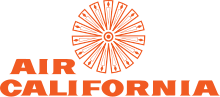 Original Air California logo, used from 1967 to 1977 AirCal logo.svg