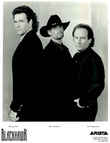 Original lineup of Blackhawk (Henry Paul, Dave Robbins, Van Stephenson)