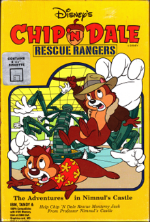 chip and dale rescue rangers video game