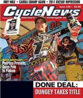 <i>Cycle News</i> Motorcycling magazine