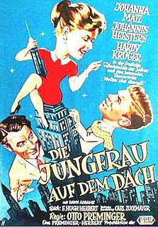 <i>Die Jungfrau auf dem Dach</i> 1953 film by Otto Preminger