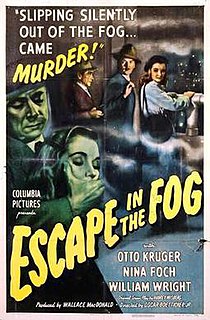 <i>Escape in the Fog</i> 1945 film by Budd Boetticher (as Oscar Boetticher Jr.)