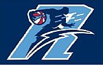 Alternate Rainmen logo (2007-2008), the Red, White and Blue ABA ball was used in the logo, until it was replaced prior to the 2008-09 season. HalifaxRainmen2.jpg