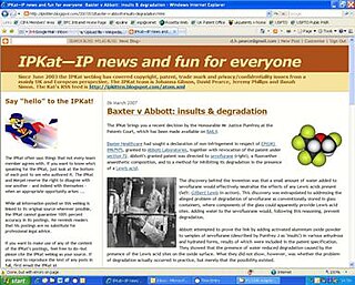 <span class="mw-page-title-main">IPKat</span>