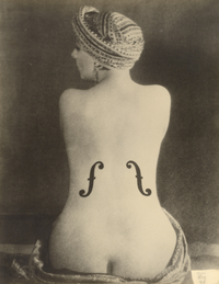 Man Ray's Le Violon d'Ingres, 1924 Le Violon d'Ingres.png