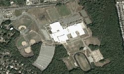 North Stafford High School campus NorthStaffordHighSchoolaerialview.JPG