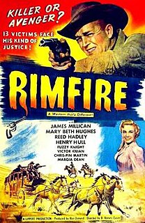 <i>Rimfire</i> (film) 1949 film by B. Reeves Eason