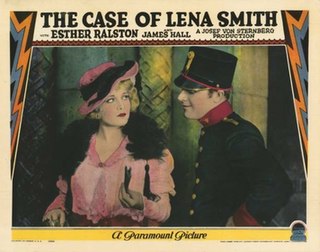 <i>The Case of Lena Smith</i> 1929 film