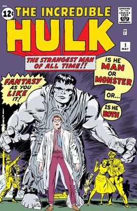 Cover of The Incredible Hulk #1 (May 1962) Art by Jack Kirby and Paul Reinman