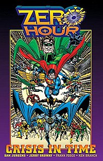 <i>Zero Hour: Crisis in Time!</i> Comic book