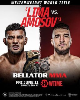 Bellator 260 Bellator mixed martial arts event in 2021