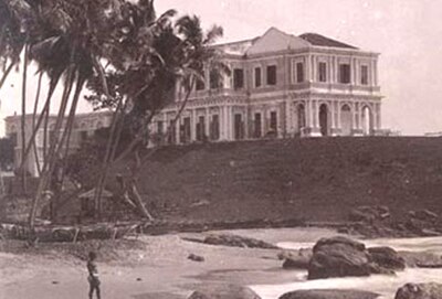 The governor's palace, Mount Lavinia, Sri Lanka