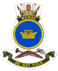 Thumbnail for File:HMAS wewak crest.png