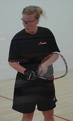 Дженифър Сондърс на Световното първенство по ракетбол 2006 г.jpg