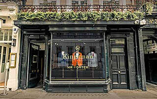 <span class="mw-page-title-main">The Kingsman Shop (London)</span> Luxury mens clothing store inspired by the Kingsman movies