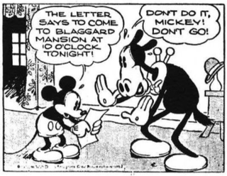 <i>Mickey Mouse</i> (comic strip) 1930-1995 American Disney comic strip