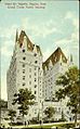 Postcard of the building-in-progress Chateau Qu'Appelle published and distributed in or about 1913.[34]