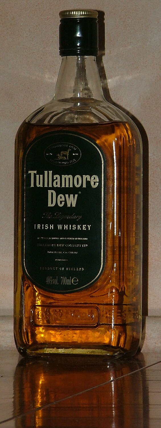 Tullamore Dew is an Irish Whiskey