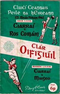 1962 All-Ireland Senior Football Championship Final Football match