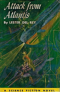 <i>Attack from Atlantis</i> 1953 novel by Lester del Rey