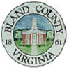 Officieel zegel van Bland County