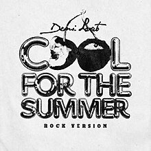 Demi Lovato - Cool for the Summer (Rock Version) (single cover).jpeg