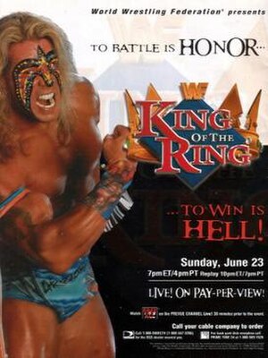 Promotional poster featuring The Ultimate Warrior