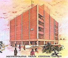 The original Metrol building on Batman Avenue as proposed in the 1970s. Metrol proposal.jpg