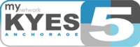 KYES's logo from the launch of MyNetworkTV in September 2006 until Gray's acquisition in the summer of 2016. My KYES 5.png