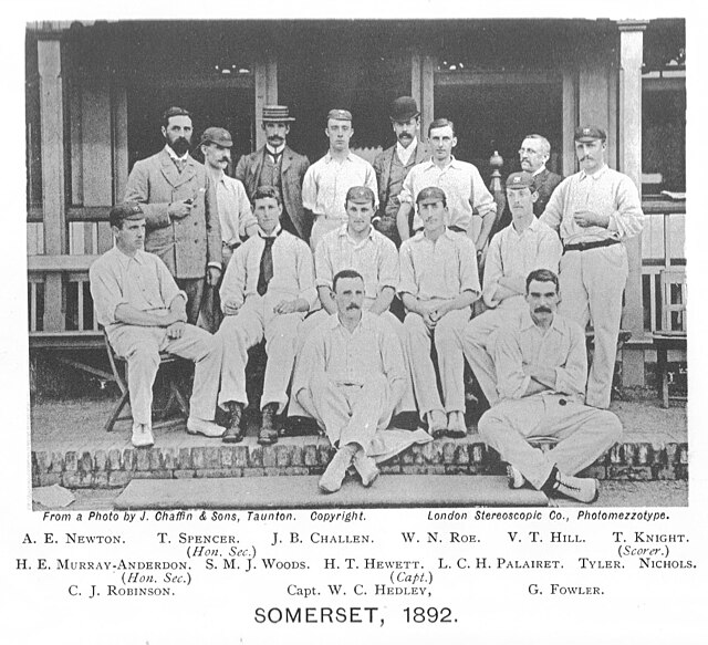 Somerset CCC 1892
