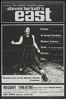 <i>East</i> (play) 1975 play by Steven Berkoff