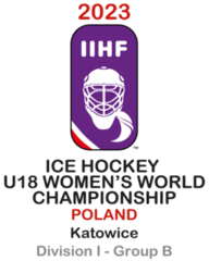 2023 IIHF U18 Women's World Championship Division I B logo.png