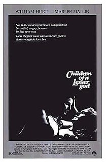 <i>Children of a Lesser God</i> (film) 1986 film directed by Randa Haines