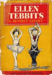 <i>Ellen Tebbits</i> novel by Beverly Cleary