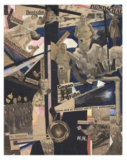 <i>Dada-Review</i> photomontage by Hannah Höch