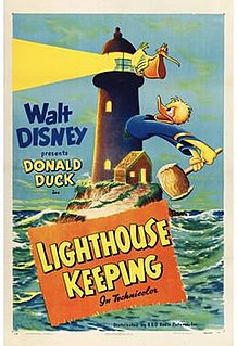 <i>Lighthouse Keeping</i> 1946 Donald Duck cartoon