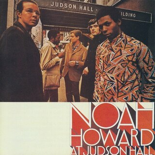 <i>At Judson Hall</i> 1968 live album by Noah Howard