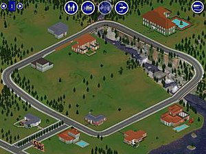 A neighborhood in The Sims consists of a singl...